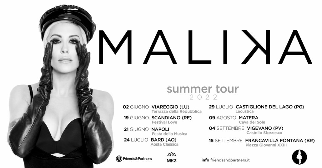 malika ayane tour 2022