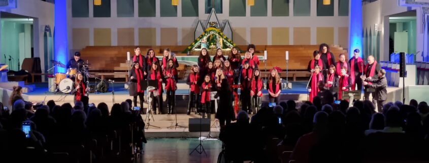 Le parole cantate dall'Apulia's Gospel Choir